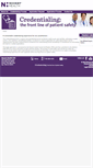 Mobile Screenshot of nhcredentialing.org